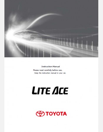 toyota lite ace truck 2010 2011& 2012 owners manual in english